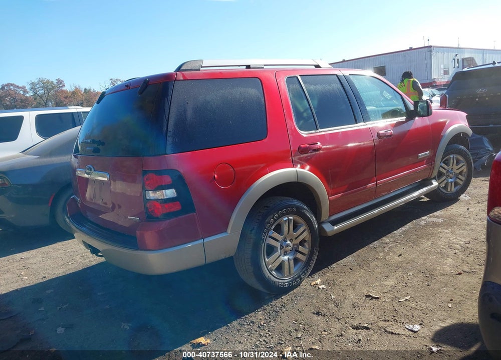 2007 FORD EXPLORER EDDIE BAUER VIN: 1FMEU74E27UA89352