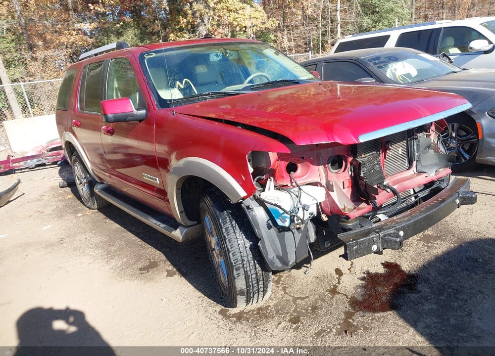 2007 FORD EXPLORER EDDIE BAUER VIN: 1FMEU74E27UA89352