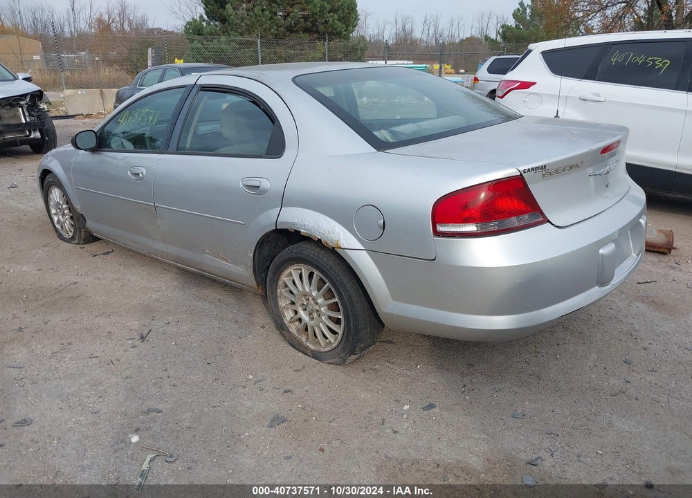 2004 CHRYSLER SEBRING VIN: 1C3EL46X94N394670