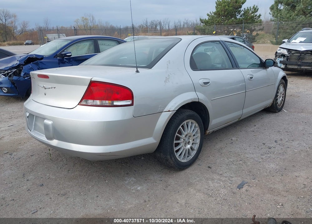 2004 CHRYSLER SEBRING VIN: 1C3EL46X94N394670