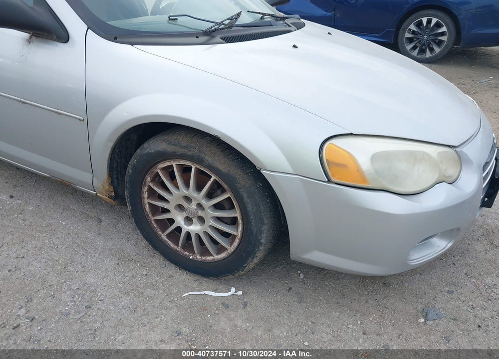 2004 CHRYSLER SEBRING VIN: 1C3EL46X94N394670