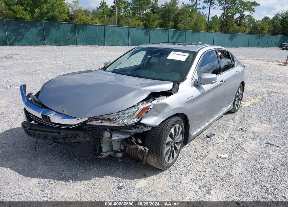 2017 HONDA ACCORD HYBRID TOURING VIN: JHMCR6F77HC016523