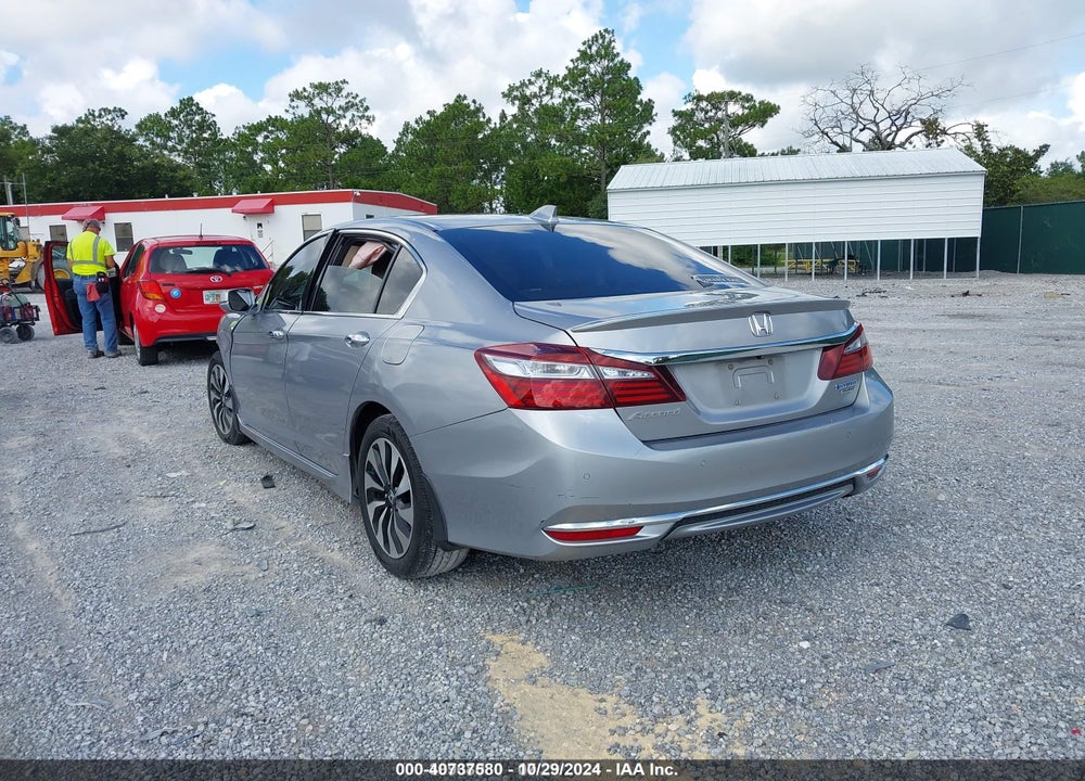 2017 HONDA ACCORD HYBRID TOURING VIN: JHMCR6F77HC016523