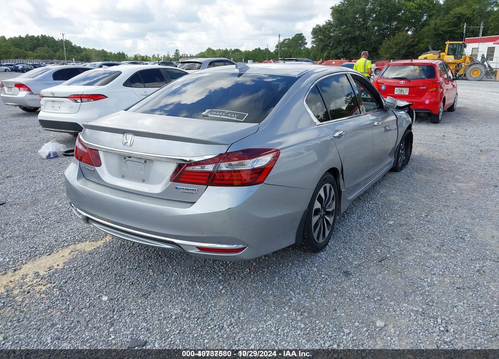 2017 HONDA ACCORD HYBRID TOURING VIN: JHMCR6F77HC016523