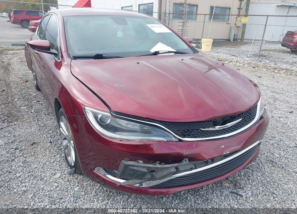 2015 CHRYSLER 200 LIMITED VIN: 1C3CCCAB0FN720095