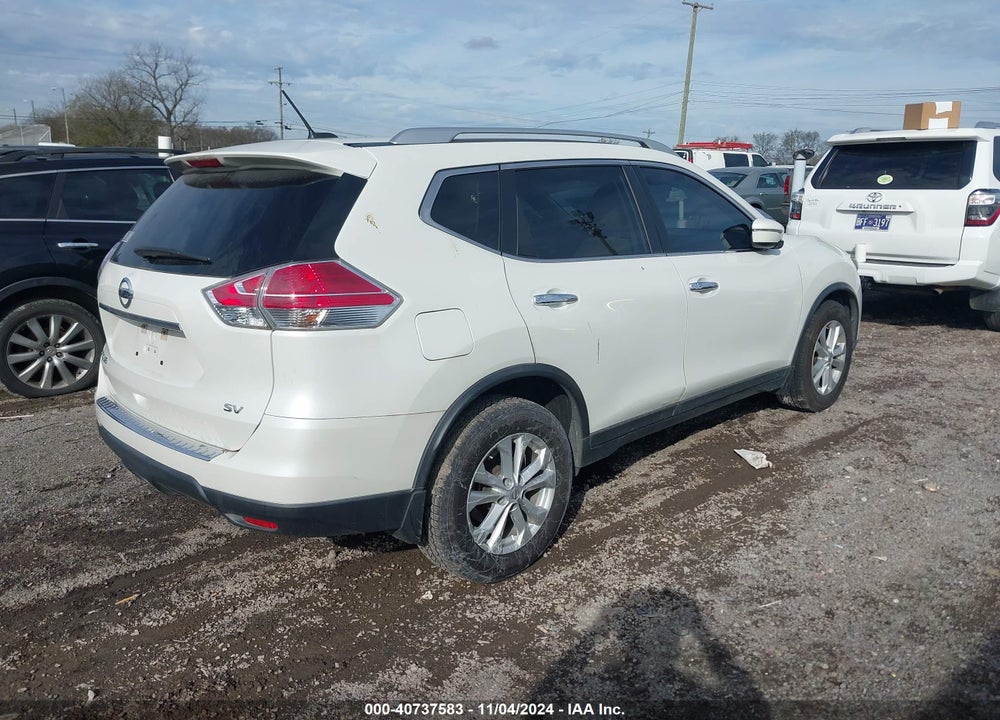2015 NISSAN ROGUE SV VIN: KNMAT2MT6FP539606