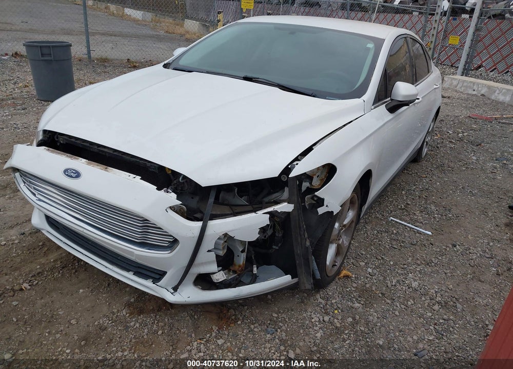 2013 FORD FUSION S VIN: 3FA6P0G79DR340087