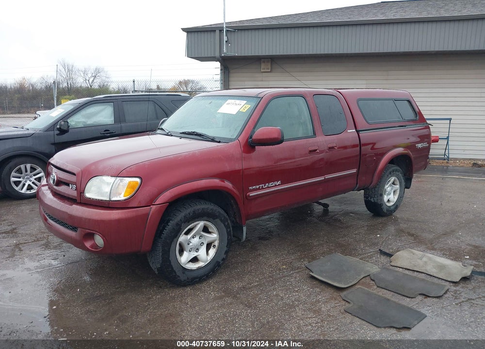 2003 TOYOTA TUNDRA LTD V8 VIN: 5TBBT48183S415548