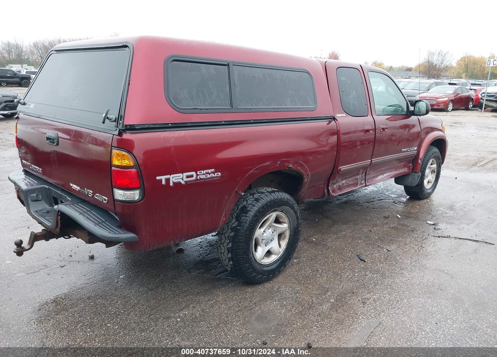 2003 TOYOTA TUNDRA LTD V8 VIN: 5TBBT48183S415548