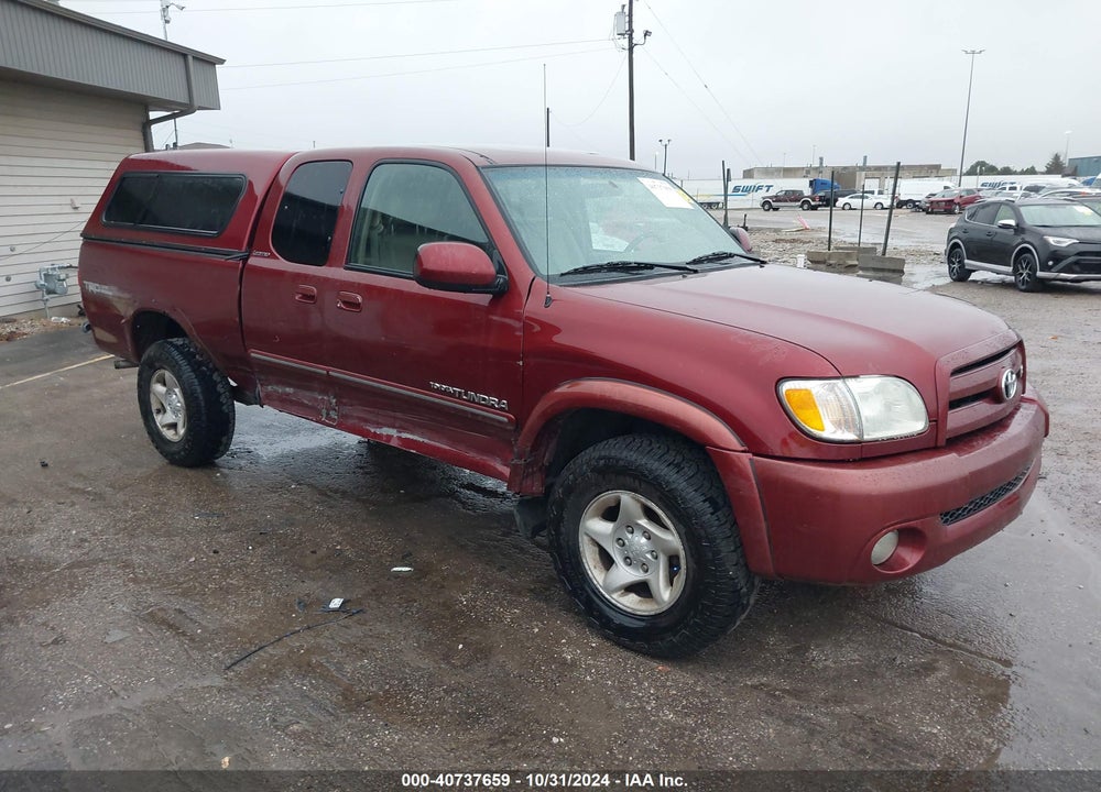 2003 TOYOTA TUNDRA LTD V8 VIN: 5TBBT48183S415548