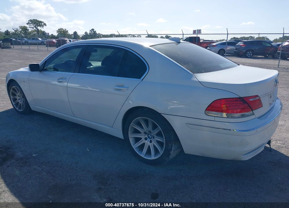2006 BMW 750LI VIN: WBAHN835X6DT64189