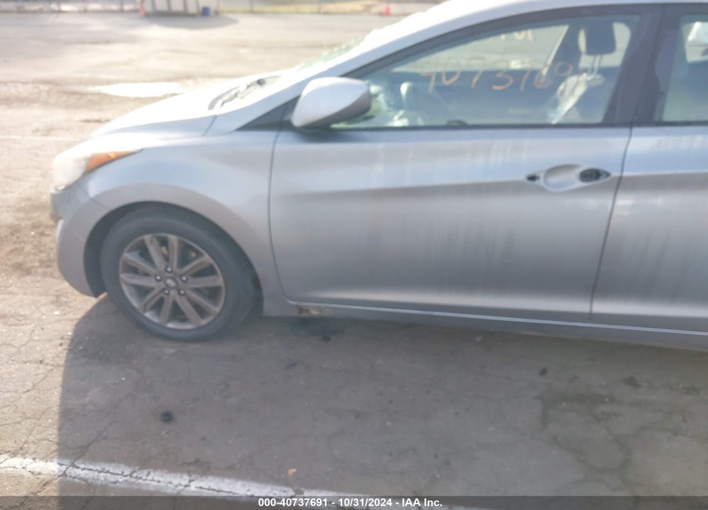 2014 HYUNDAI ELANTRA SE VIN: KMHDH4AE8EU049194