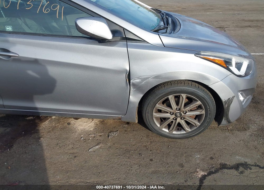 2014 HYUNDAI ELANTRA SE VIN: KMHDH4AE8EU049194