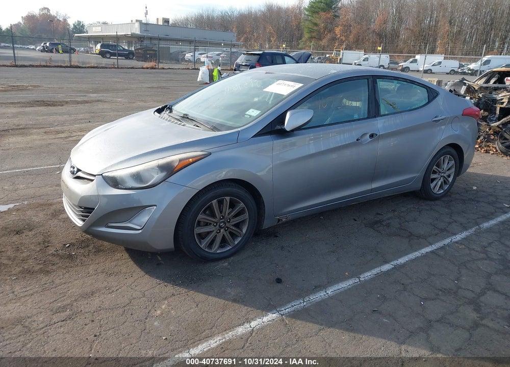 2014 HYUNDAI ELANTRA SE VIN: KMHDH4AE8EU049194