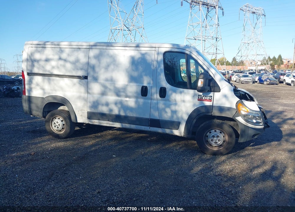 2016 RAM PROMASTER 1500 LOW ROOF VIN: 3C6TRVAG4GE105273
