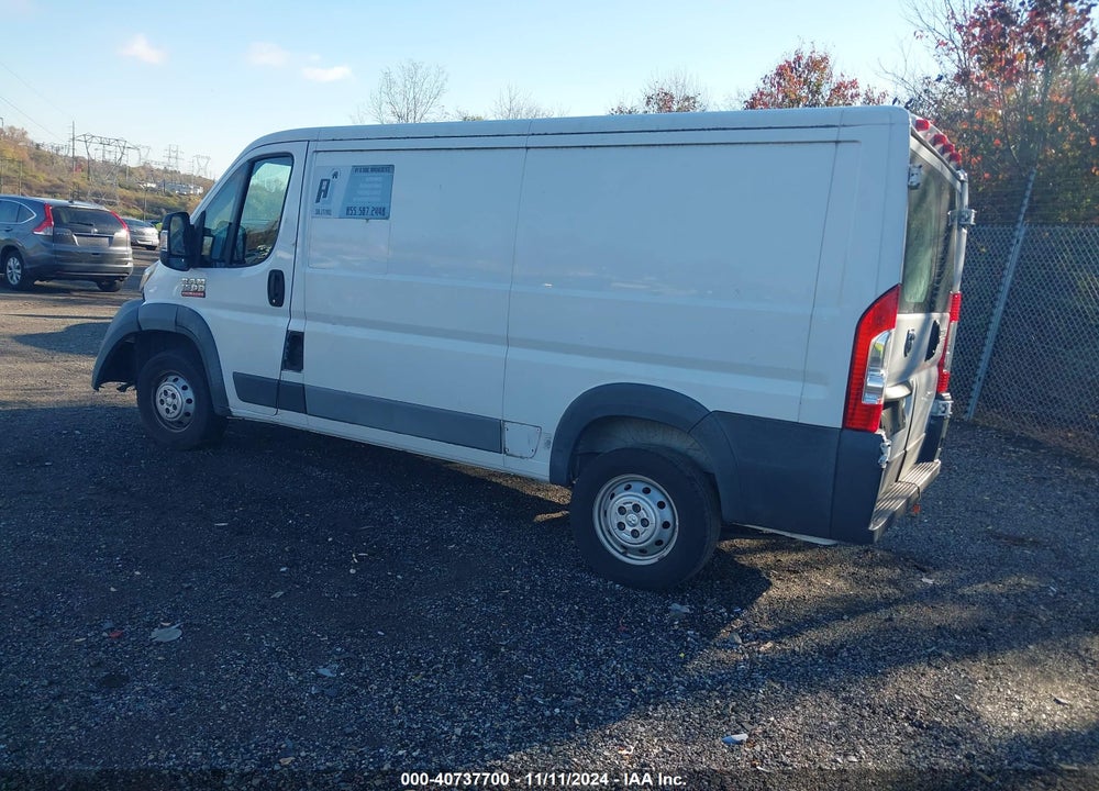 2016 RAM PROMASTER 1500 LOW ROOF VIN: 3C6TRVAG4GE105273