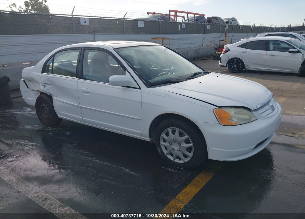 2002 HONDA CIVIC EX VIN: 2HGES26742H550964