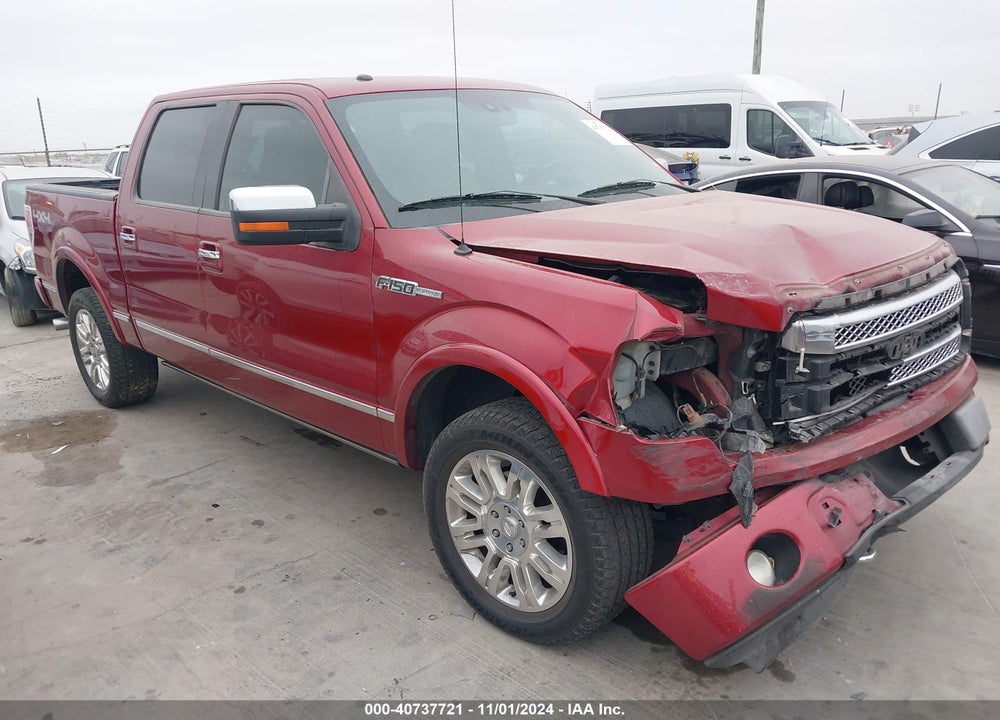 2013 FORD F-150 PLATINUM VIN: 1FTFW1EF1DFC34064