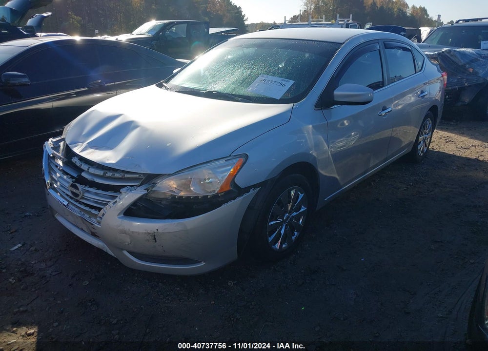 2013 NISSAN SENTRA SV VIN: 3N1AB7AP7DL707515