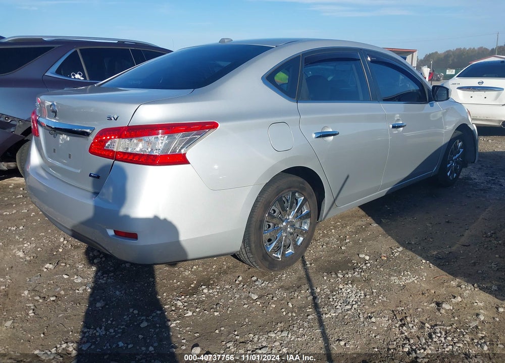 2013 NISSAN SENTRA SV VIN: 3N1AB7AP7DL707515