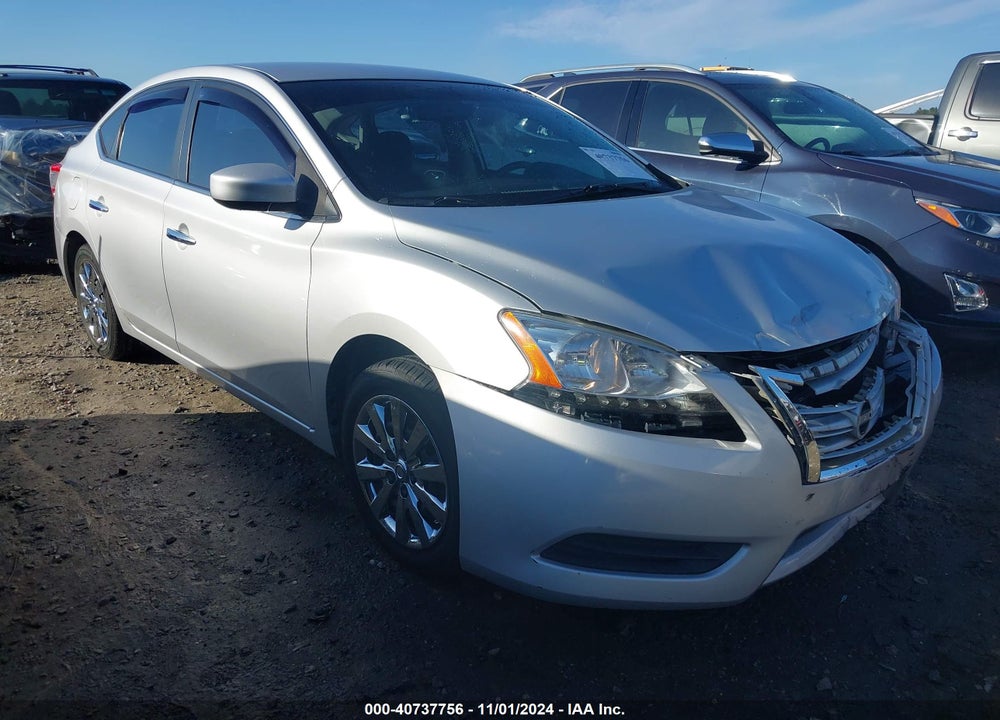 2013 NISSAN SENTRA SV VIN: 3N1AB7AP7DL707515