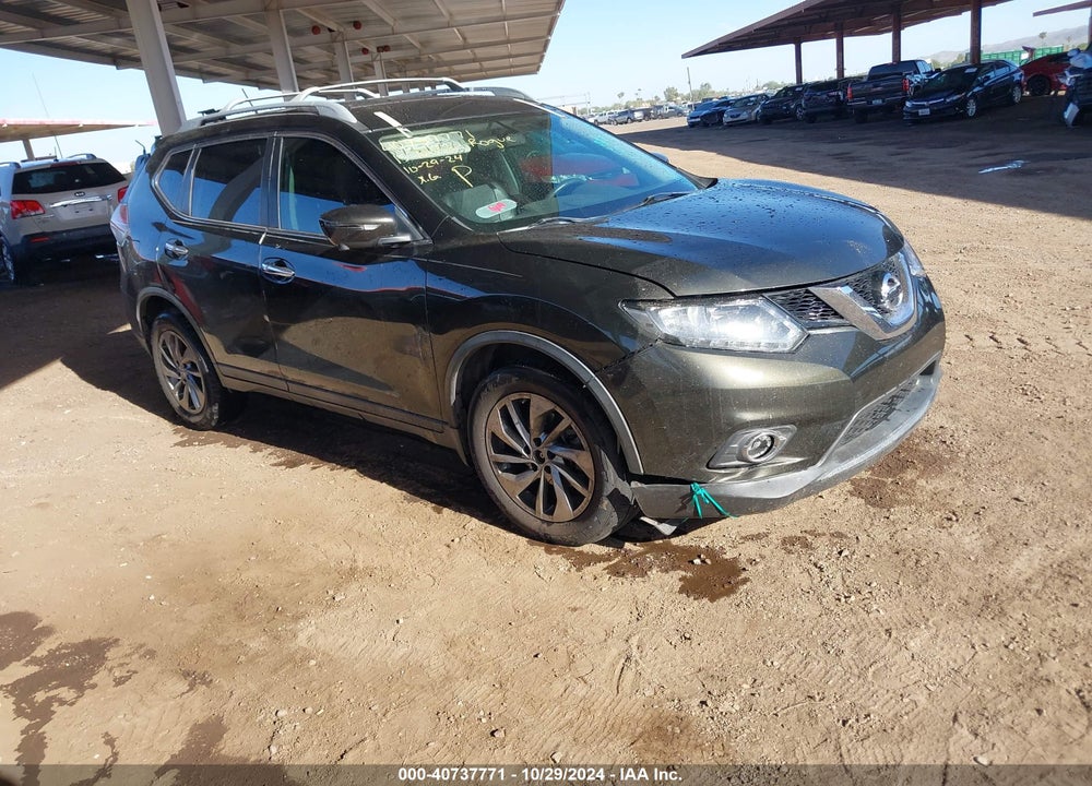 2015 NISSAN ROGUE SL VIN: 5N1AT2MT9FC922636