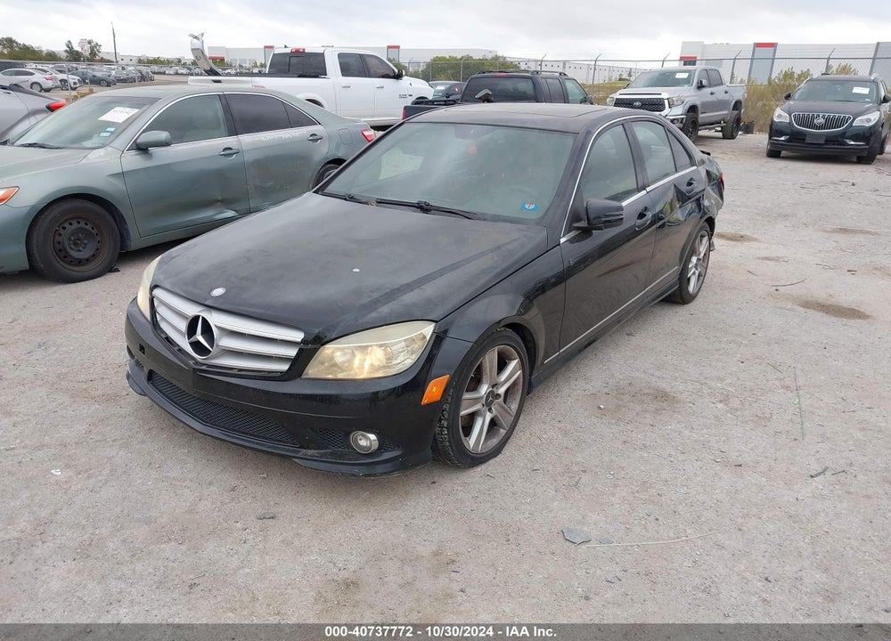 2010 MERCEDES-BENZ C VIN: WDDGF8BB5AR124276