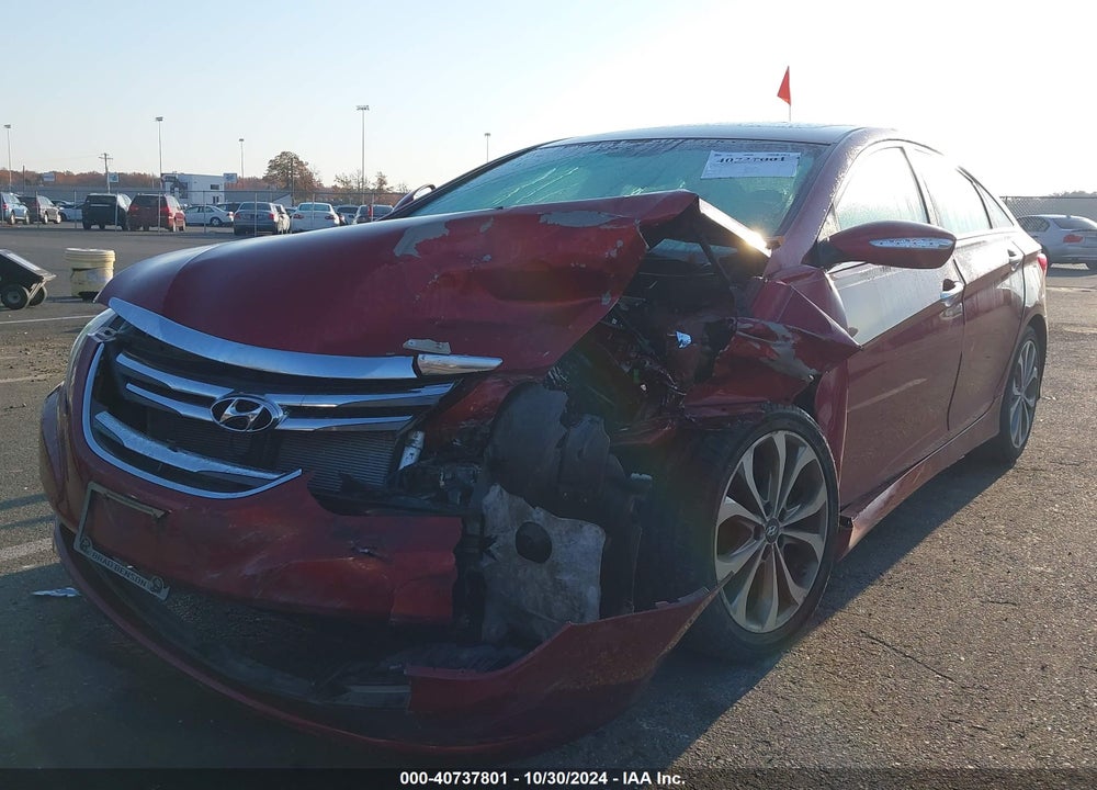2014 HYUNDAI SONATA SE VIN: 5NPEC4AC6EH891113