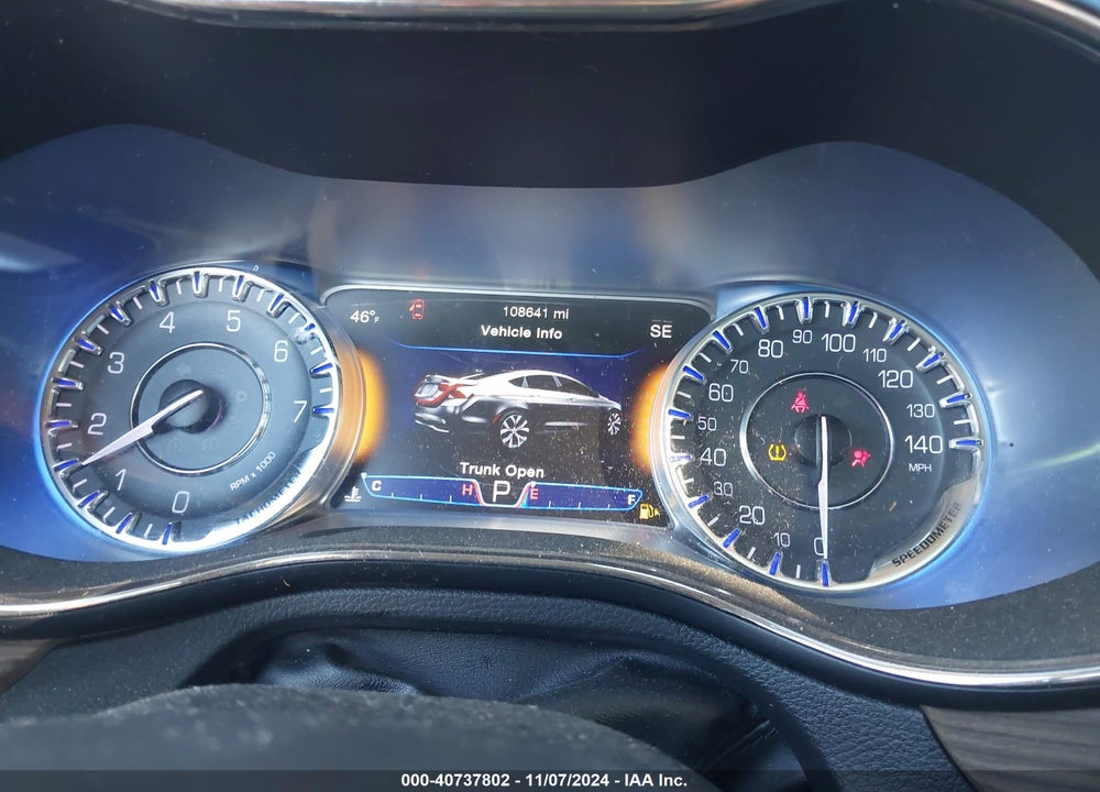 2015 CHRYSLER 200 C VIN: 1C3CCCCG1FN526149