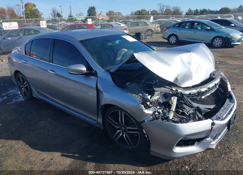 2017 HONDA ACCORD SPORT VIN: 1HGCR2F52HA106717