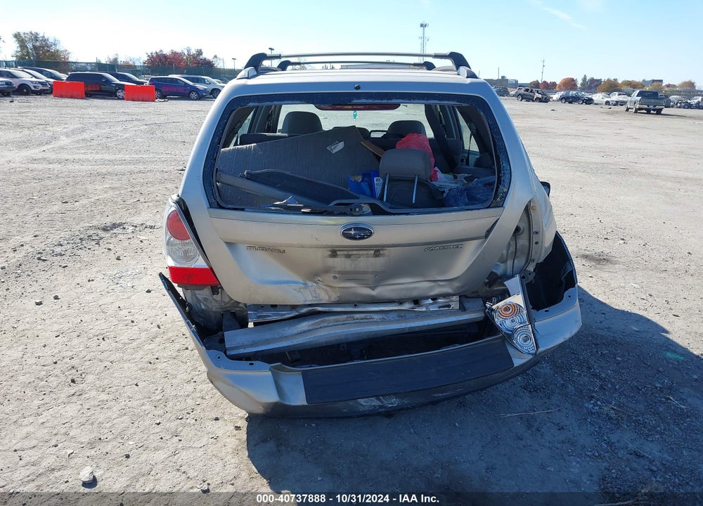 2006 SUBARU FORESTER 2.5X VIN: JF1SG65616H715583