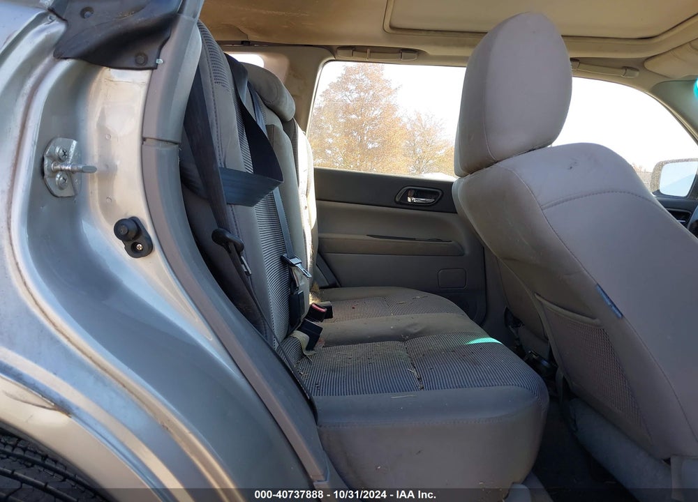 2006 SUBARU FORESTER 2.5X VIN: JF1SG65616H715583
