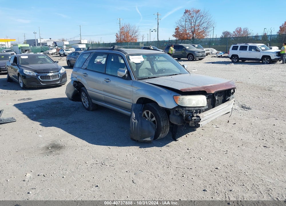 2006 SUBARU FORESTER 2.5X VIN: JF1SG65616H715583
