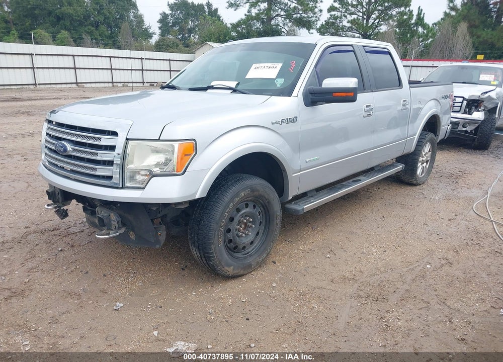 2013 FORD F-150 LARIAT VIN: 1FTFW1ET4DKD13158