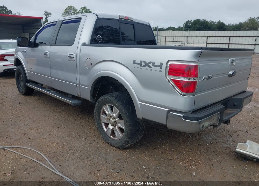 2013 FORD F-150 LARIAT VIN: 1FTFW1ET4DKD13158