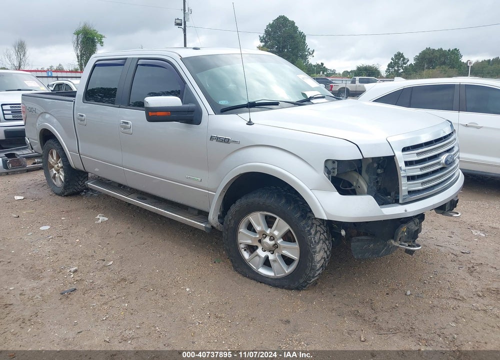 2013 FORD F-150 LARIAT VIN: 1FTFW1ET4DKD13158