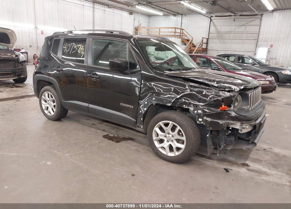2015 JEEP RENEGADE LATITUDE VIN: ZACCJBBT0FPB64353
