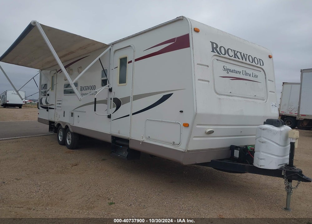 2009 FOREST RIVER ROCKWOOD LITE VIN: 4X4TRLG2591829692