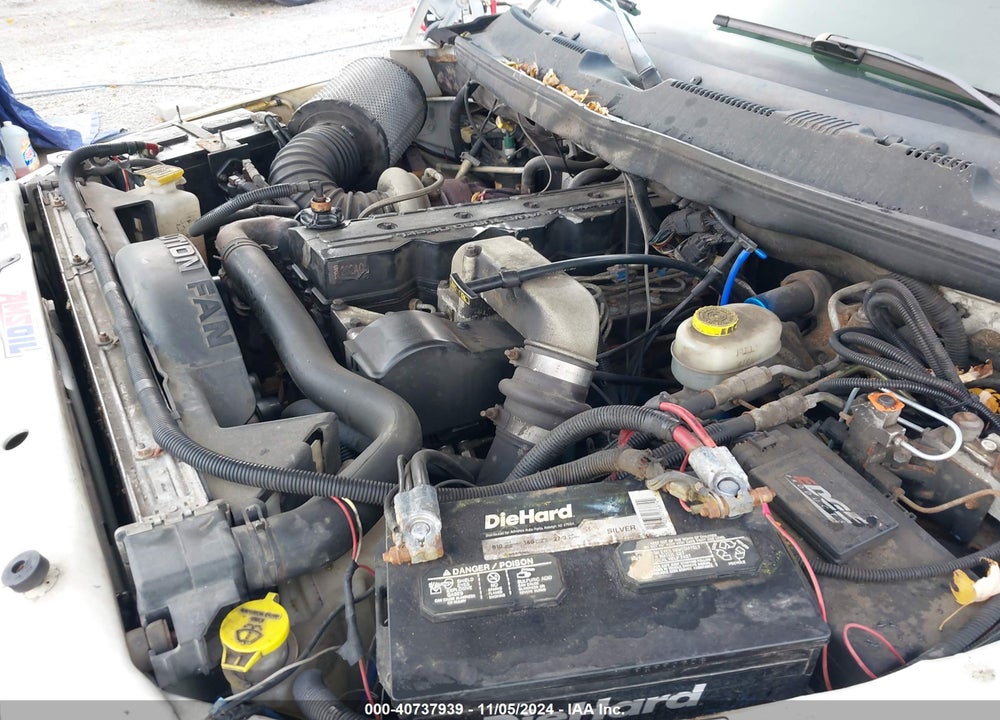 2000 DODGE RAM 2500 ST VIN: 3B7KC2362YG106789