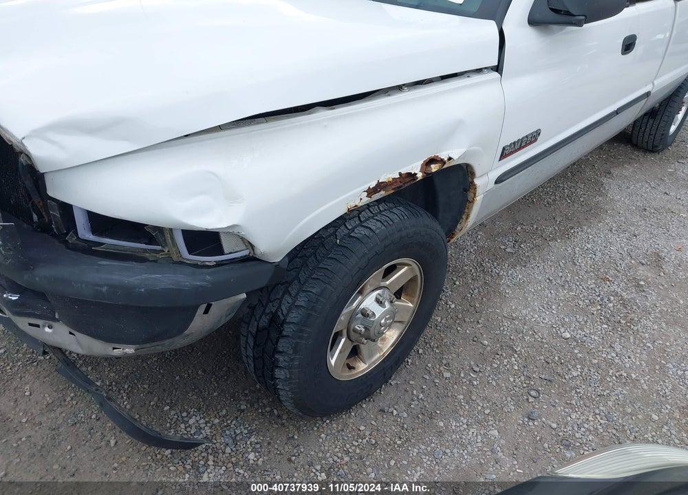2000 DODGE RAM 2500 ST VIN: 3B7KC2362YG106789