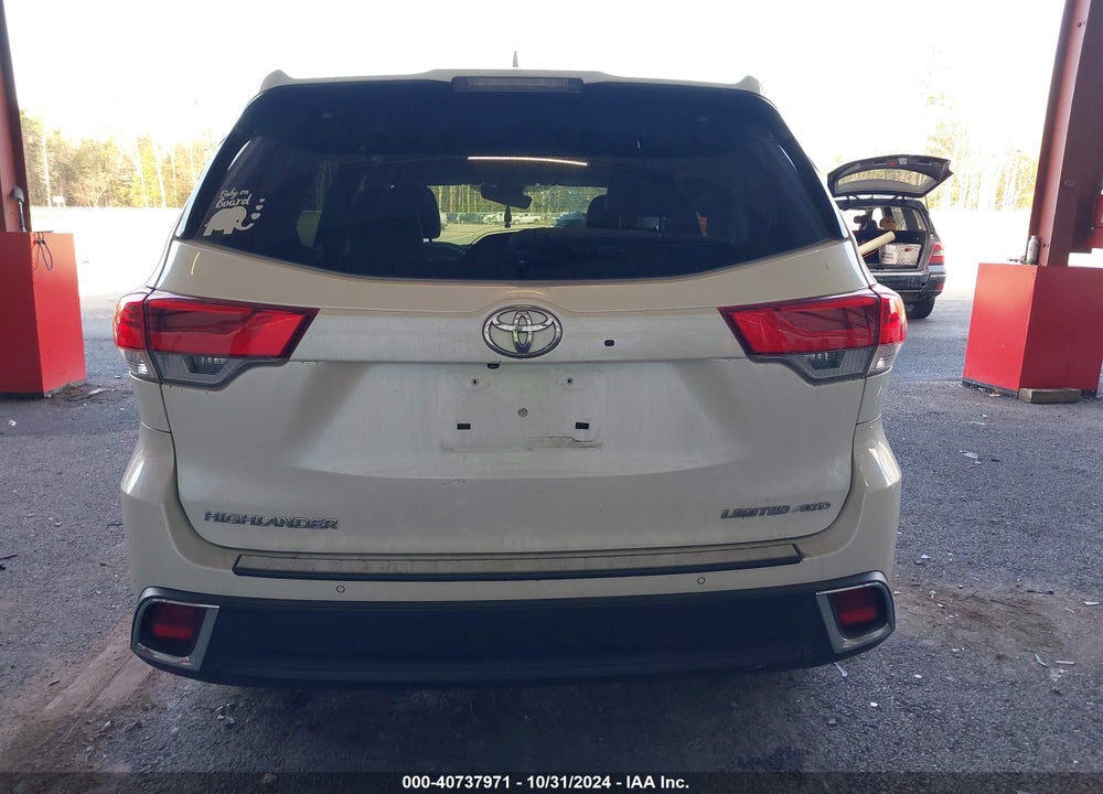 2017 TOYOTA HIGHLANDER LIMITED VIN: 5TDDZRFHXHS378411