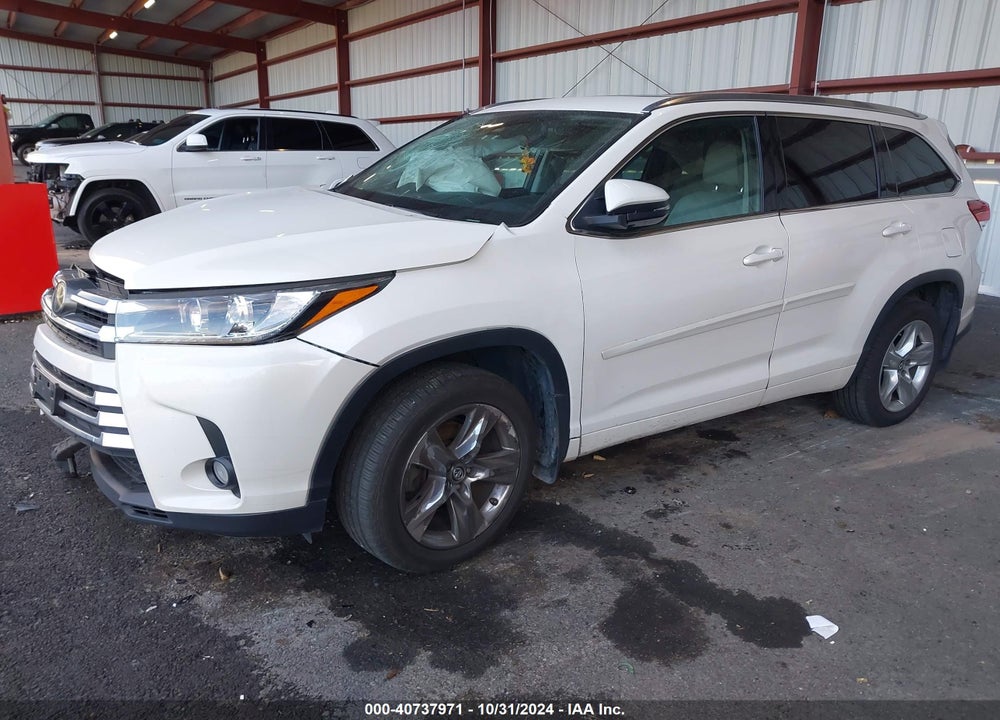 2017 TOYOTA HIGHLANDER LIMITED VIN: 5TDDZRFHXHS378411