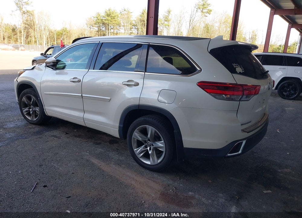 2017 TOYOTA HIGHLANDER LIMITED VIN: 5TDDZRFHXHS378411