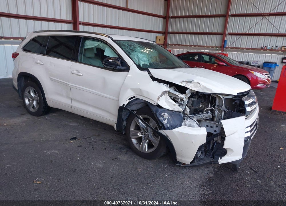 2017 TOYOTA HIGHLANDER LIMITED VIN: 5TDDZRFHXHS378411