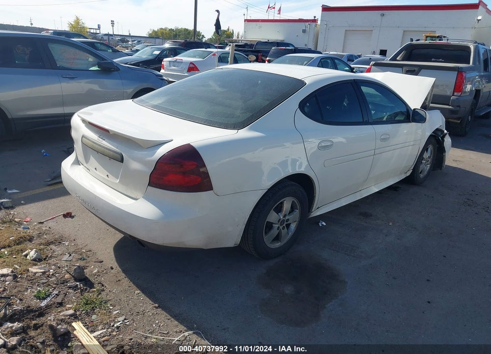 2005 PONTIAC GRAND PRIX VIN: 2G2WP522951213806