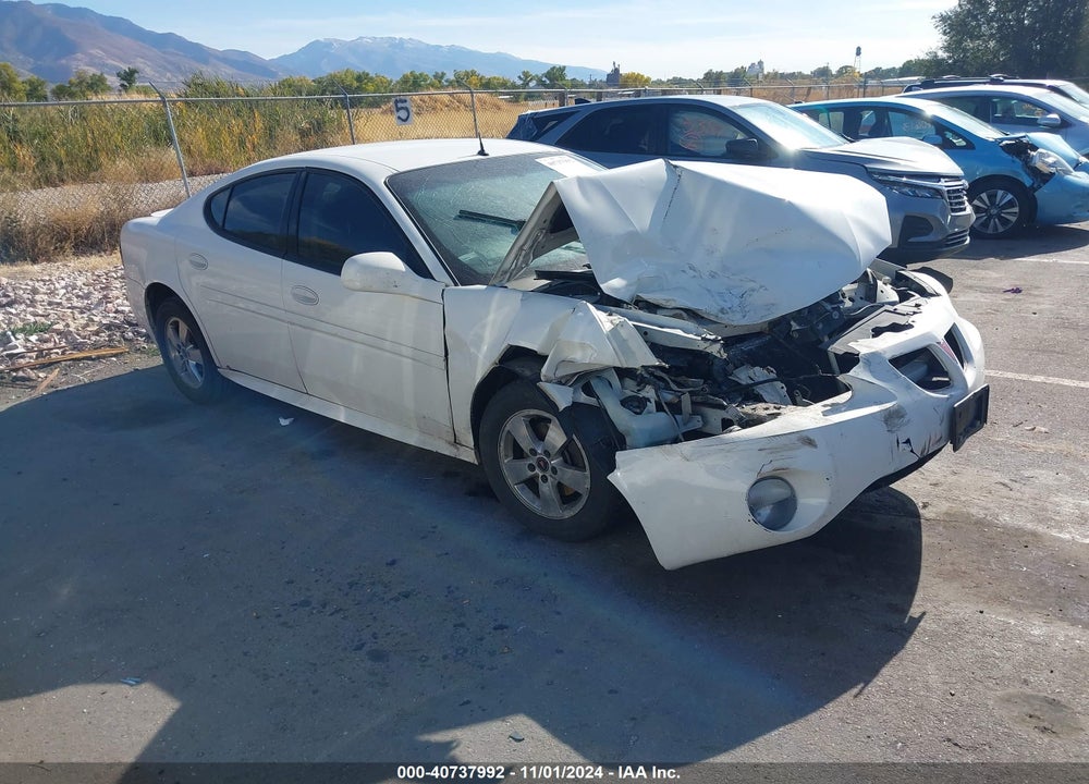 2005 PONTIAC GRAND PRIX VIN: 2G2WP522951213806