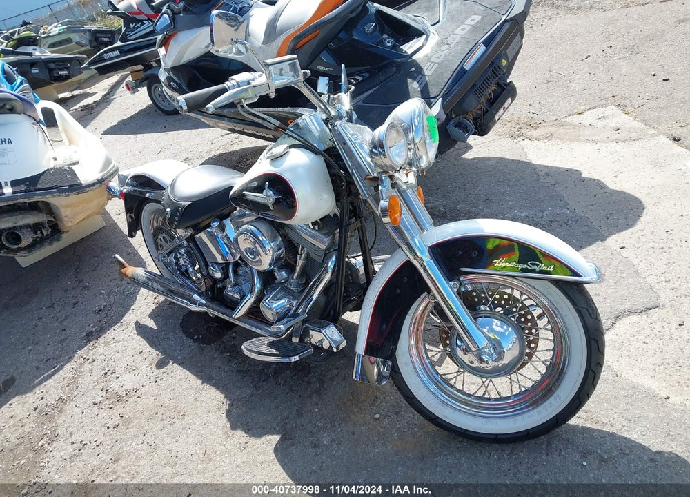 1986 HARLEY-DAVIDSON FLST VIN: 1HD1BJL18GY019656