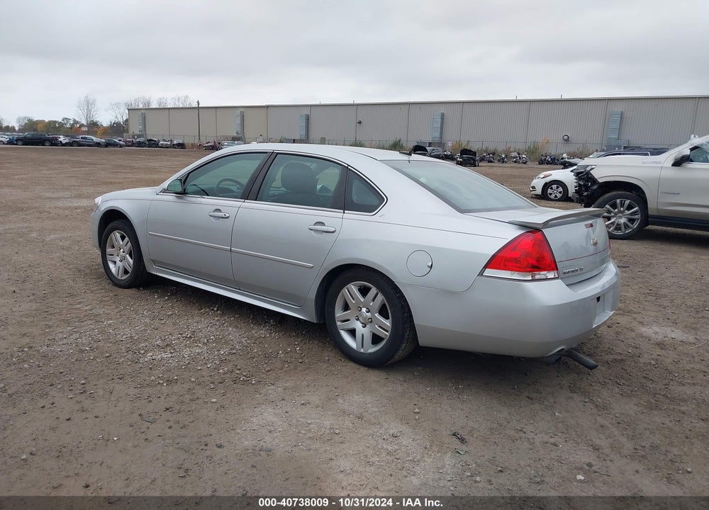 2012 CHEVROLET IMPALA LT VIN: 2G1WB5E33C1186722