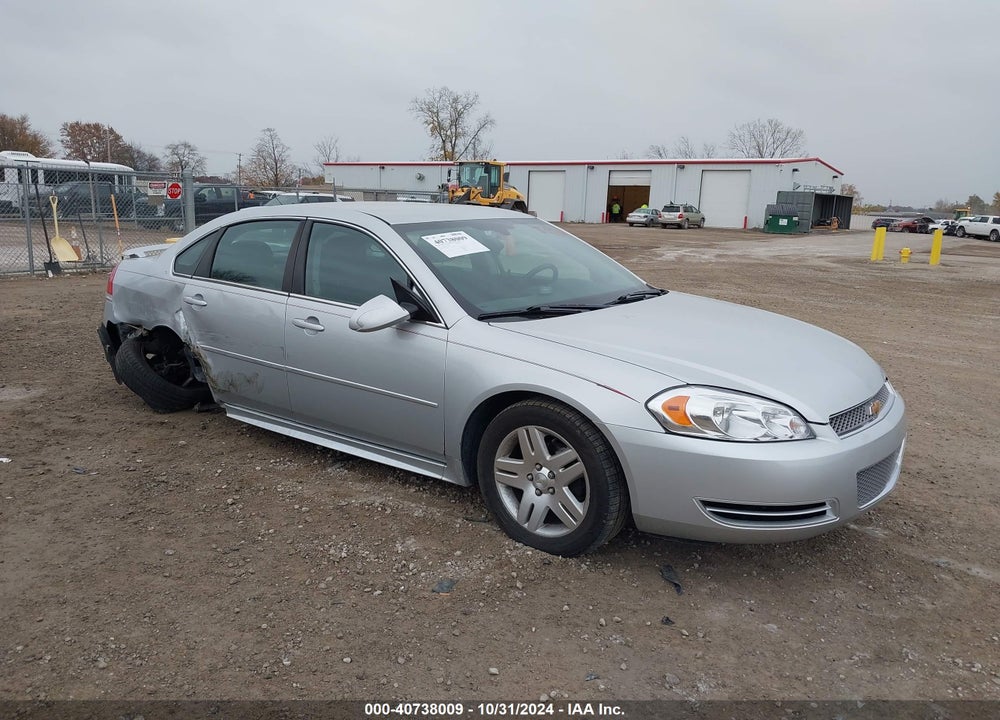 2012 CHEVROLET IMPALA LT VIN: 2G1WB5E33C1186722