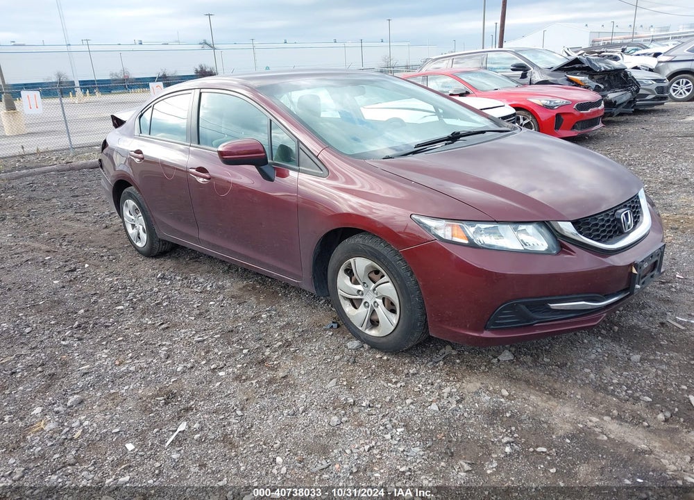 2015 HONDA CIVIC LX VIN: 19XFB2F57FE114676